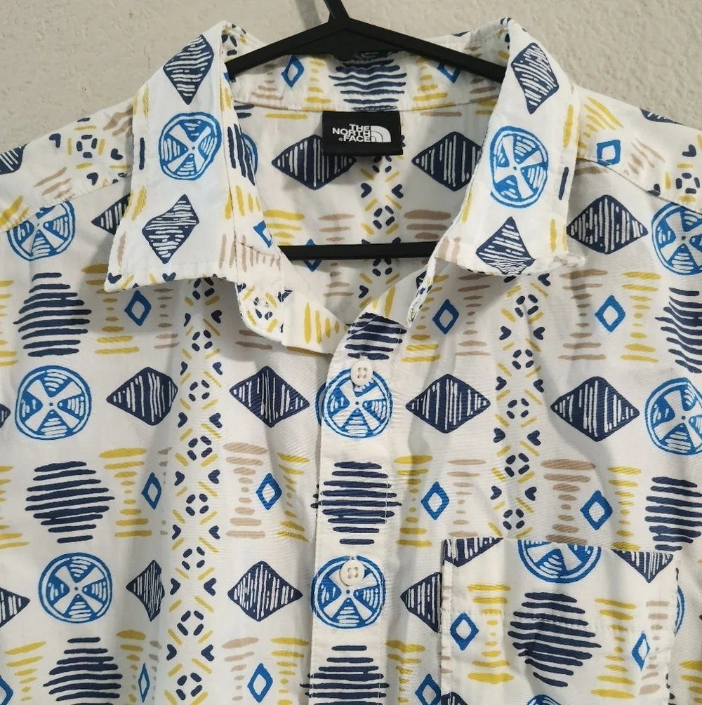 The North Face Men’s Baytrail Pattern Gardenia White size small